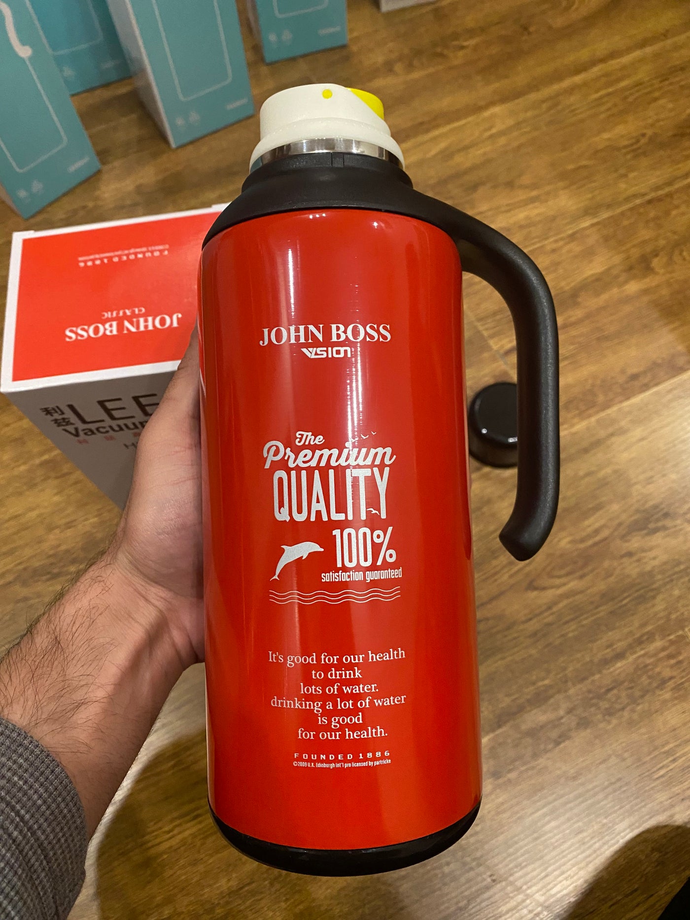 John Boss Imported Super Premium 1500ml Water Bottle