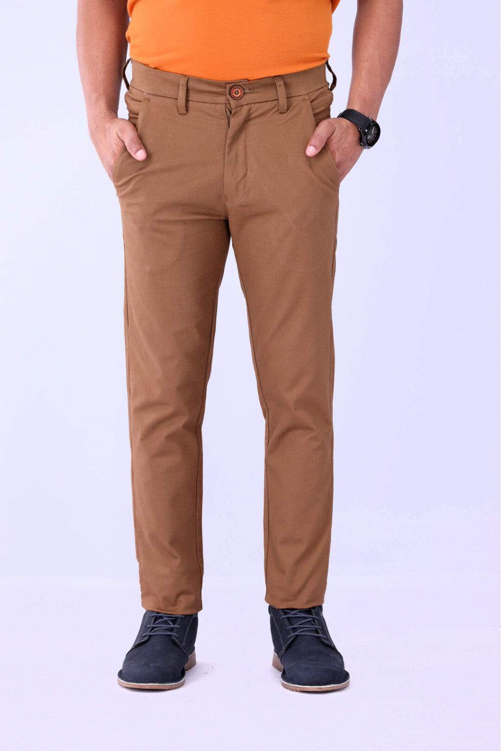 Pack of 5 Cotton Chinos (40 to 44 Waist)