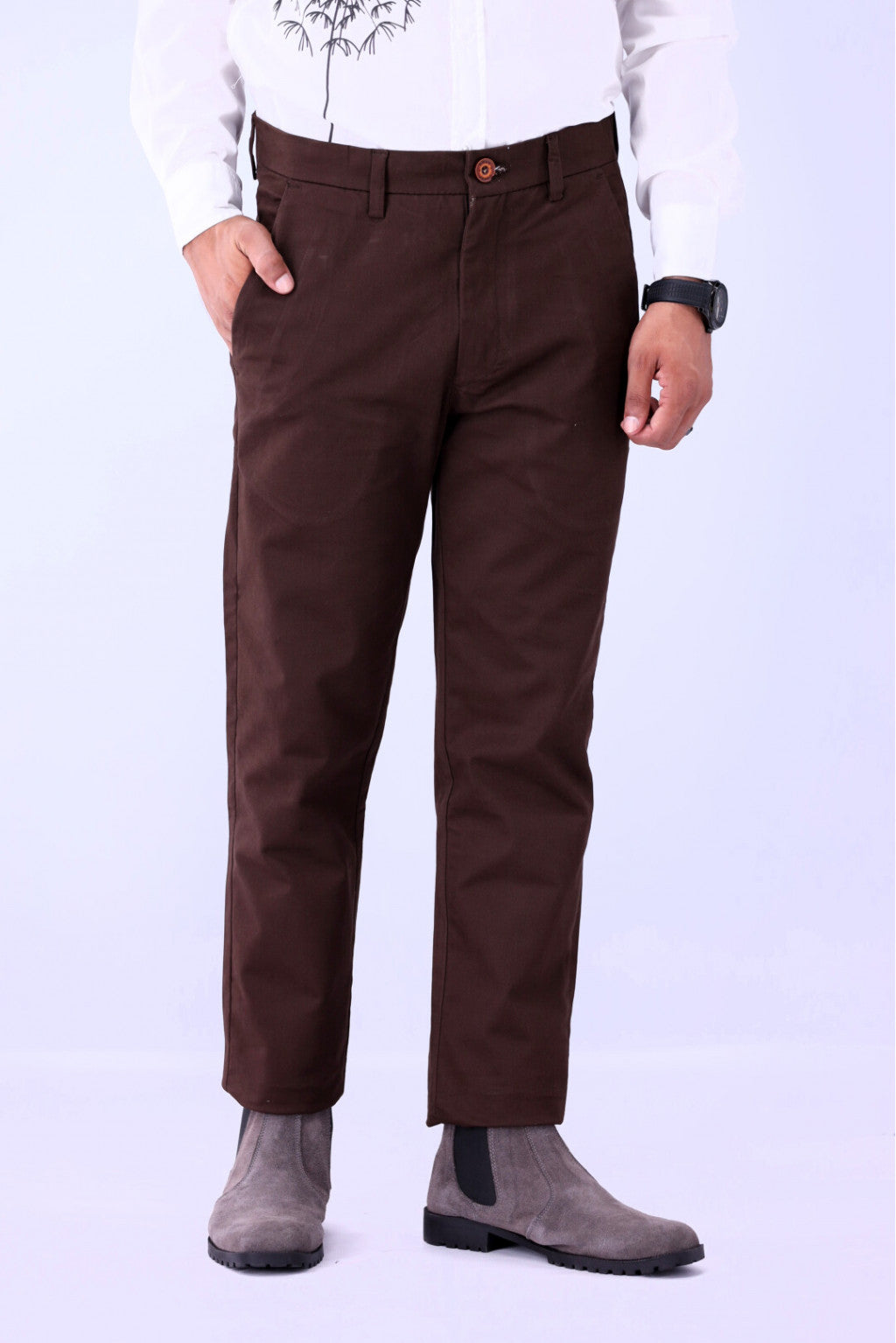 Pack of 3 Cotton Chinos (40to 44 Waist)