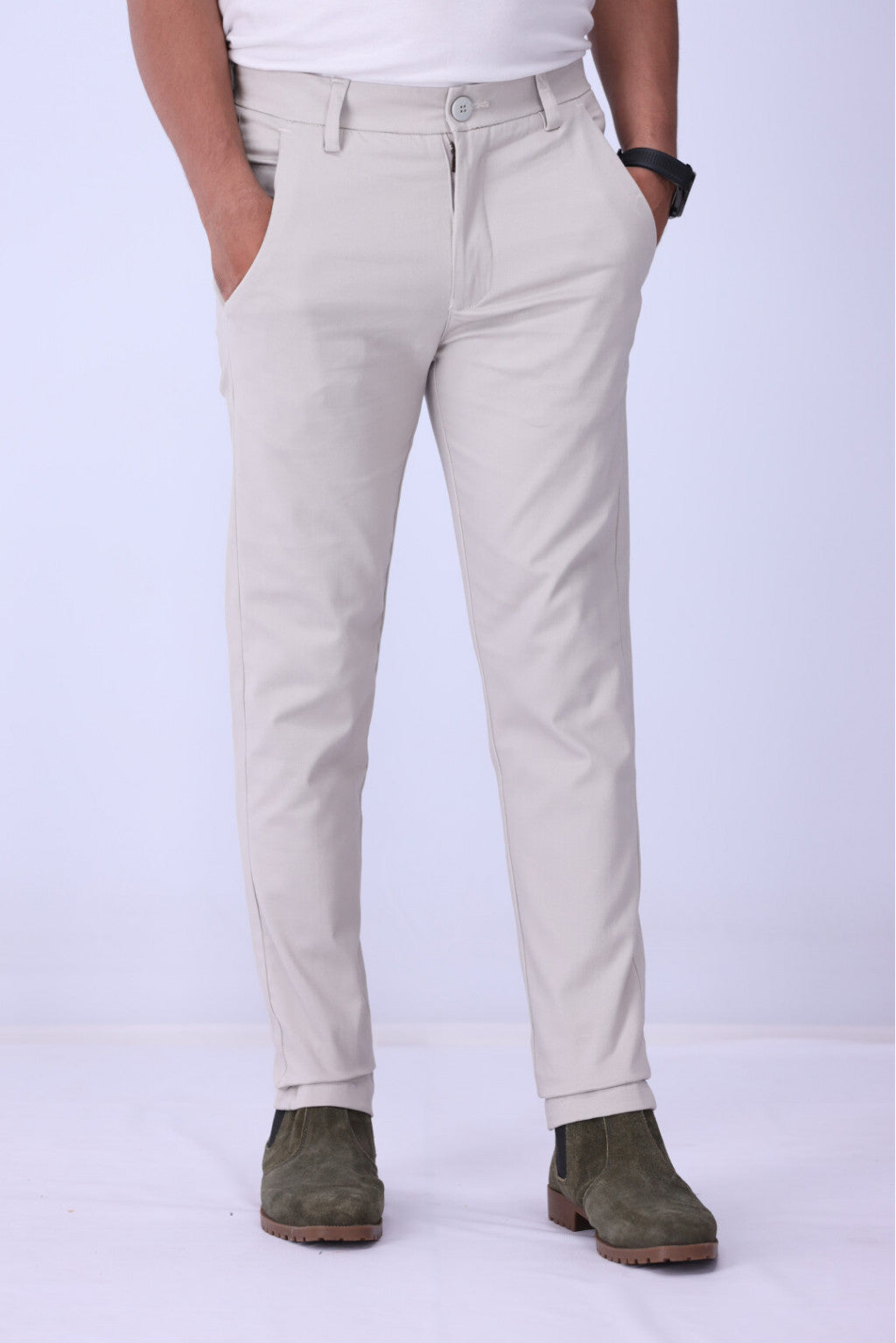 Pack of 5 Cotton Chinos (30 to 38 Waist)