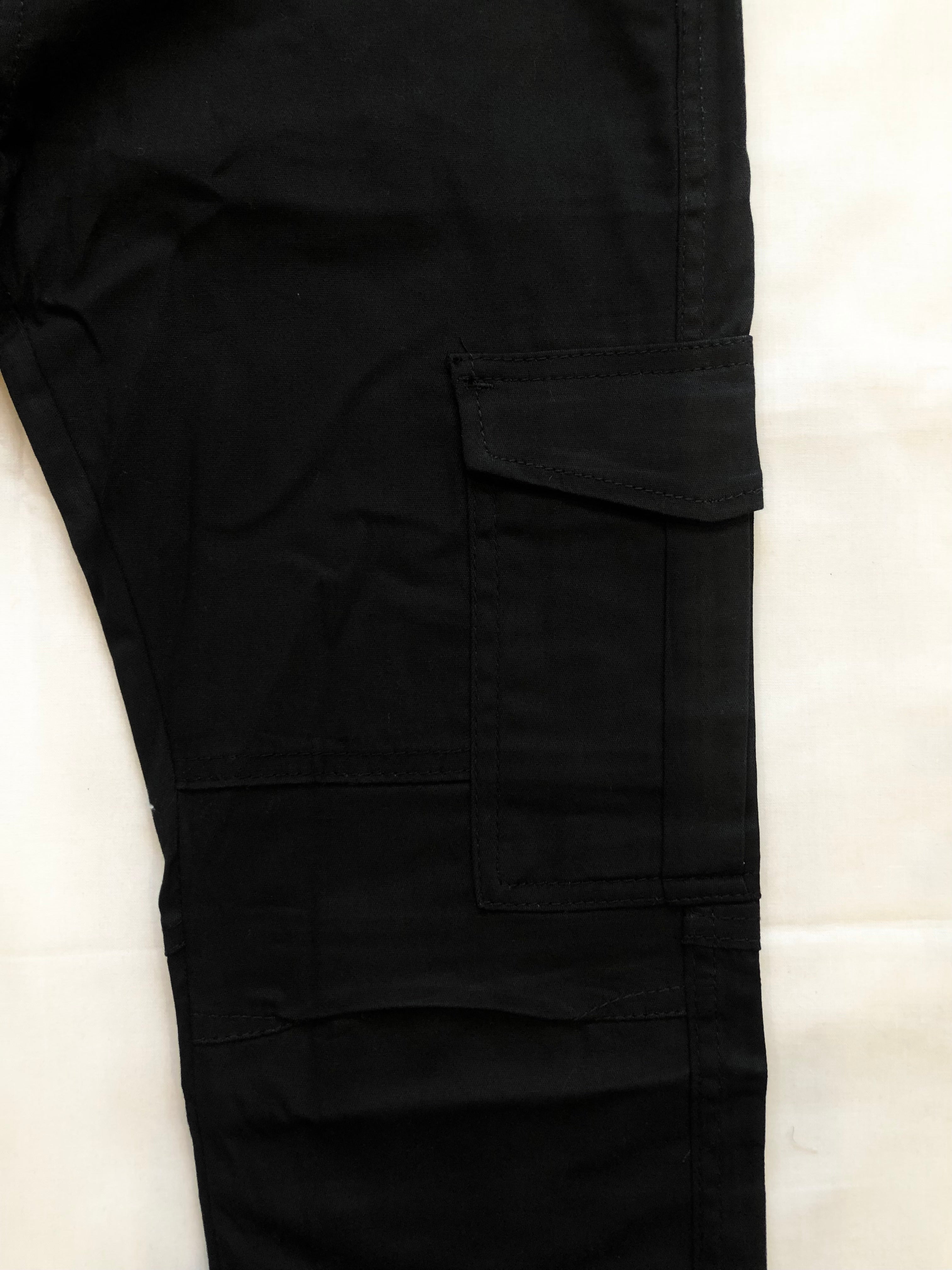New With Tags Free People Tahiti Cargo Pants Jet Black Ankle Length Size  Small | eBay